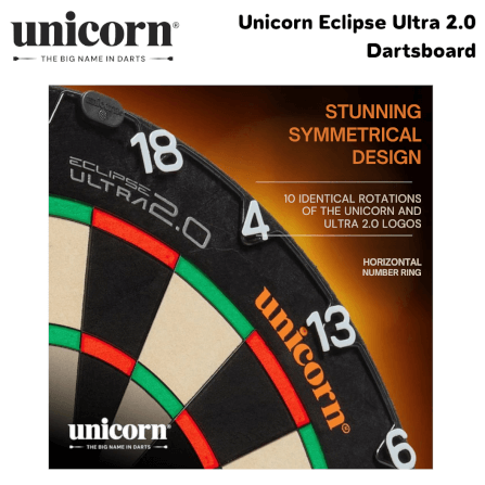 กระดานปาเป้า UNICORN ECLIPSE ULTRA 2.0 DARTBOARD_1